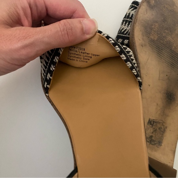 J.Crew Woven peep toe flats - Picture 6 of 7